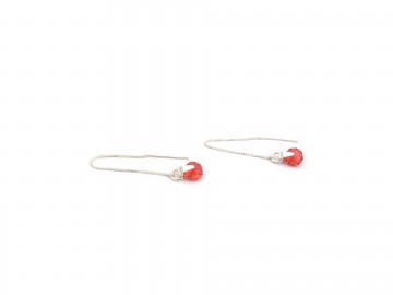 Swarovski oorbellen padparadscha6