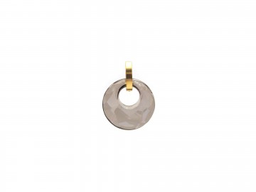 Swarovski oorbellen rvs satin