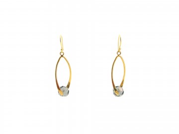 Swarovski rondel diamond black