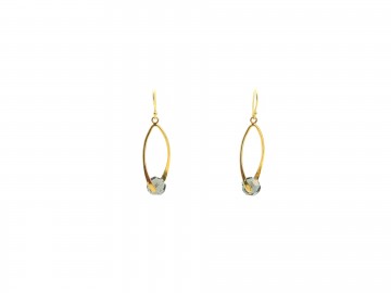 Swarovski rondel diamond black