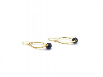 Swarovski rondel diamond indigo