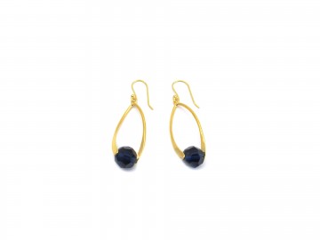 Swarovski rondel diamond indigo