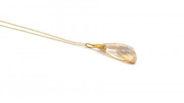 Swarovski wing golden shadow