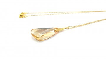 Swarovski wing golden shadow