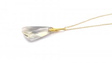 Swarovski wing silver shadow