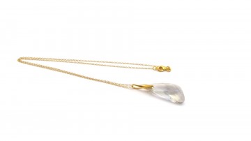 Swarovski wing silver shadow