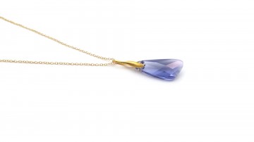 Swarovski wing tanzanite