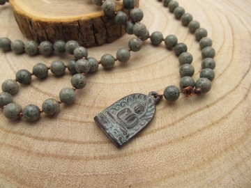 Thaise boeddha phyolite ketting