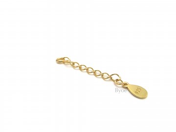 Verlengketting goud
