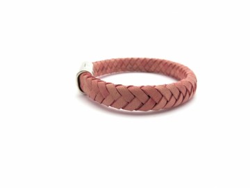 gevlochten leren armband