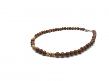 Ketting Woody Jaspis 