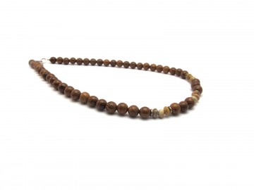 Ketting Woody Jaspis 