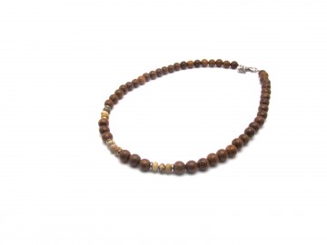 Ketting Woody Jaspis 