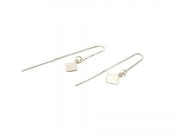 Zilveren orbellen ruit