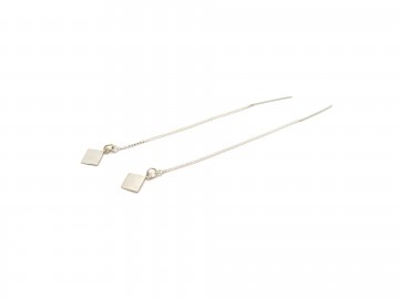 Zilveren orbellen ruit