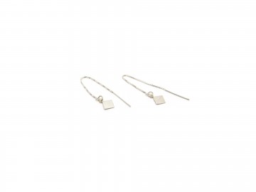 Zilveren orbellen ruit