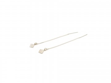 Zilveren orbellen ruit