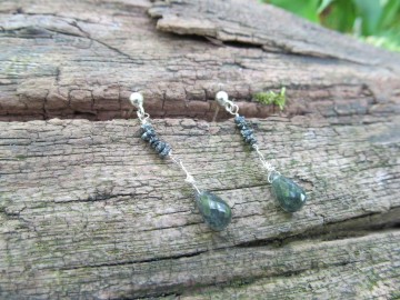 Zwarte diamant lang bosfoto